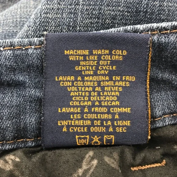 Seven7 Rocker Slim Dark Wash Mid Rise Bootcut Denim Jeans Size 8 - Picture 9 of 9